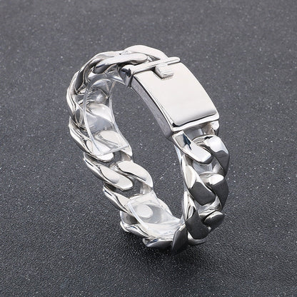 【BAD B】 Cuban chain titanium steel bracelet