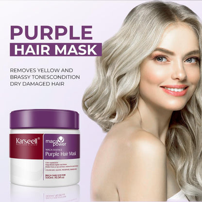 Collagen-infused hair care, deep hydration, oil control, no-evaporation mask