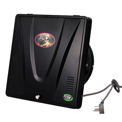 Flip-top exhaust fan, kitchen exhaust fan, high-powered and quiet range hood