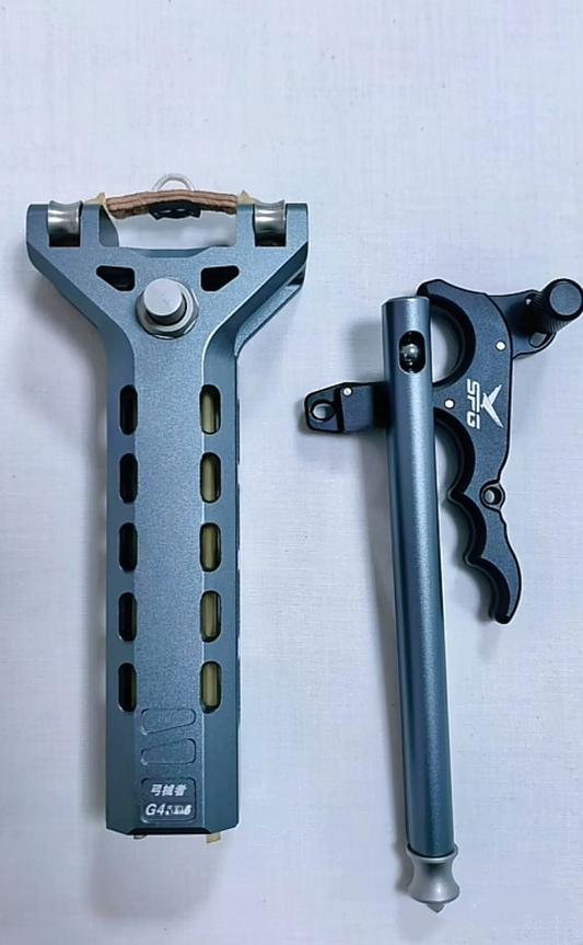 Semi-automatic slingshot