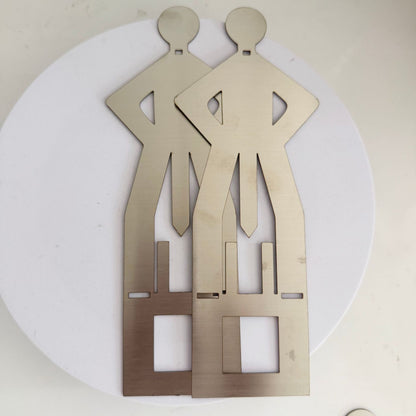 Outdoor Human-shaped Barbecue Sausage Rack Decoration