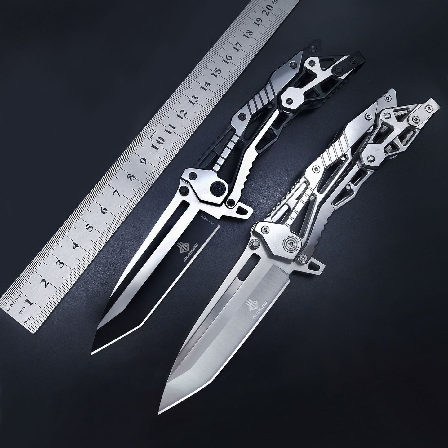 Mechanical Armor Magic Folding Knife