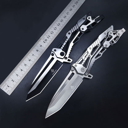 Mechanical Armor Magic Folding Knife