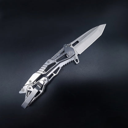 Mechanical Armor Magic Folding Knife