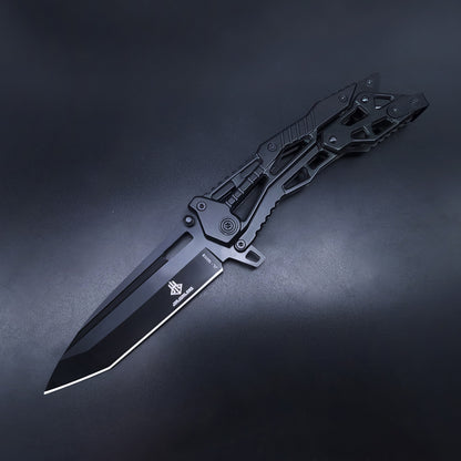 Mechanical Armor Magic Folding Knife