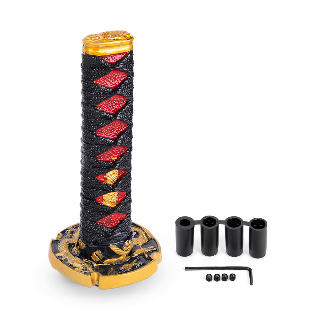 Samurai gear shift knob, gear lever, manual transmission shift knob, gear shift lever, universal