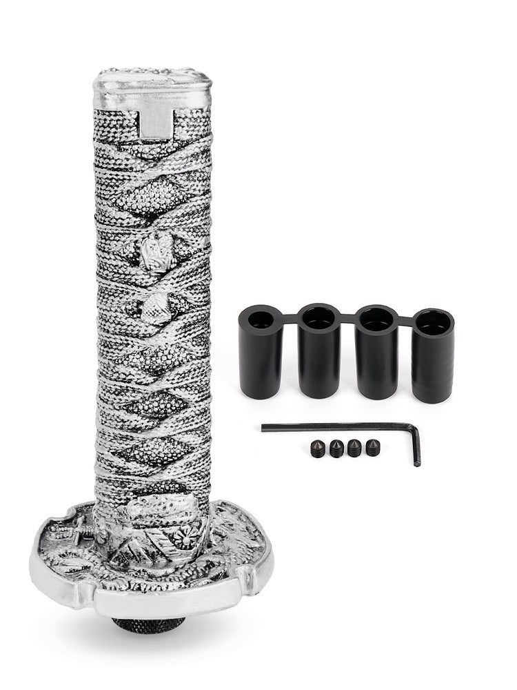 Samurai gear shift knob, gear lever, manual transmission shift knob, gear shift lever, universal