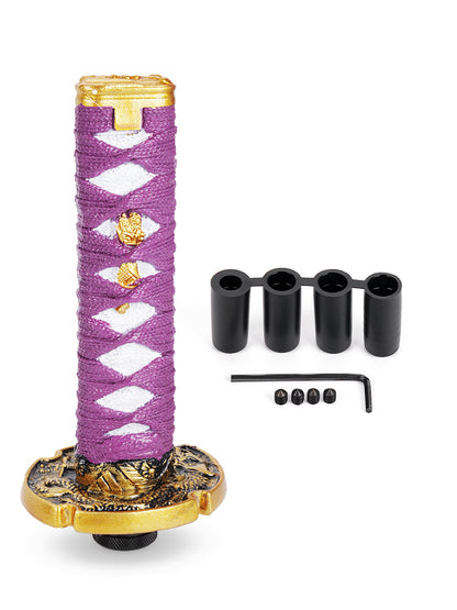 Samurai gear shift knob, gear lever, manual transmission shift knob, gear shift lever, universal