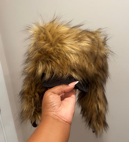 Custom Fitted Fur Trapper Hat