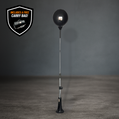 Height-adjustable home boxing trainer