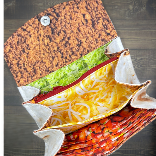 Creative Burrito Wallet/Coin Purse