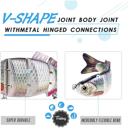 Electronic fishing bait