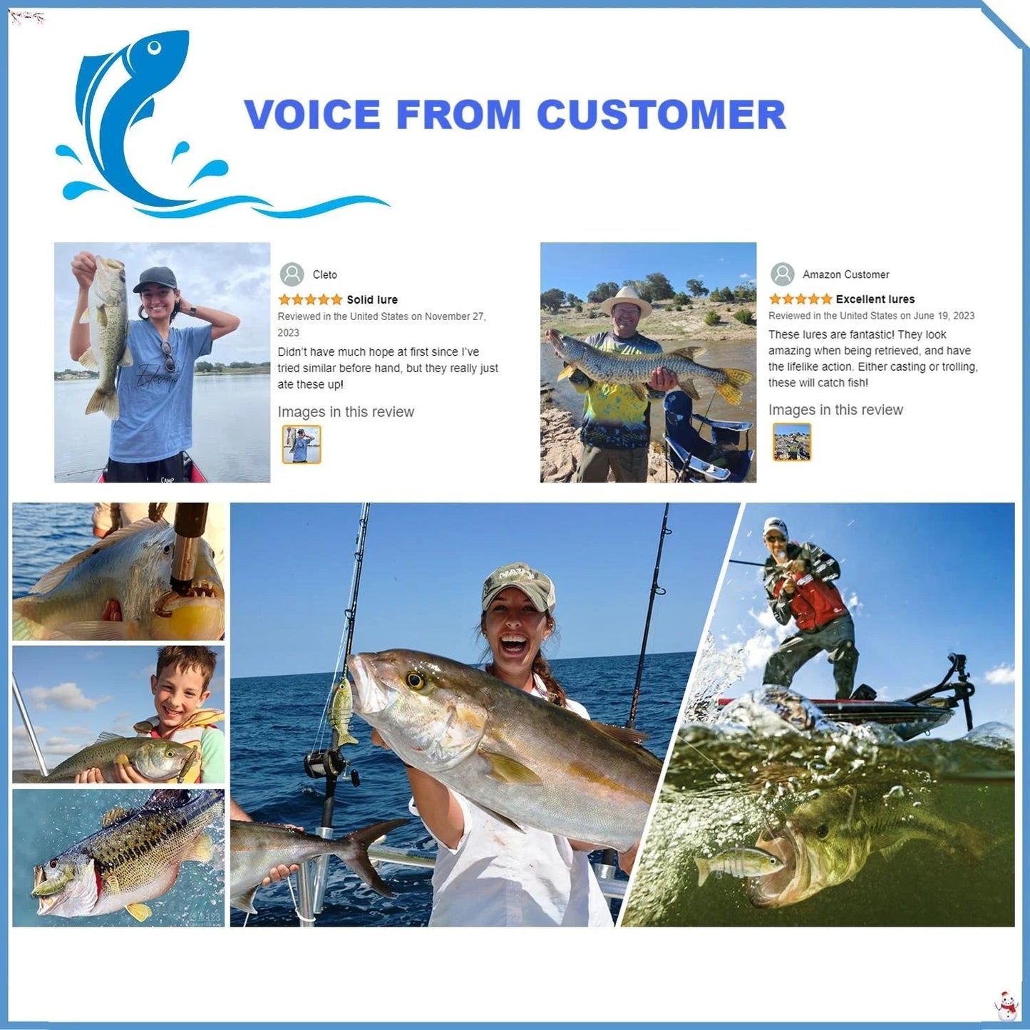 Electronic fishing bait