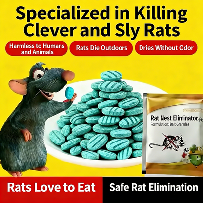 Rat poison specifically designed for cunning and clever rat