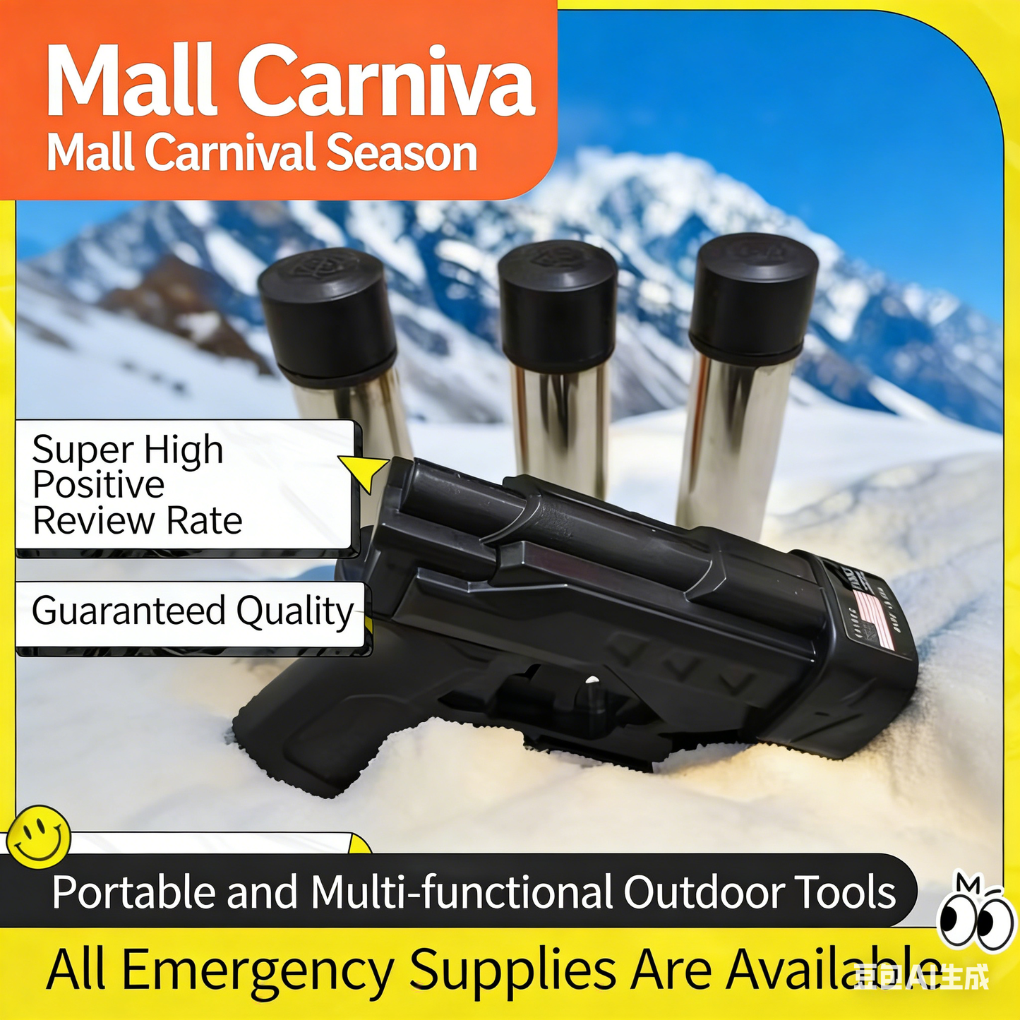 New Household Dry Powder Fire Extinguisher