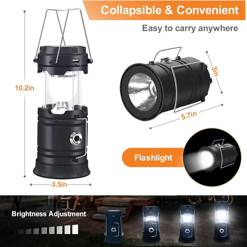 Rechargeable Portable Camping Light