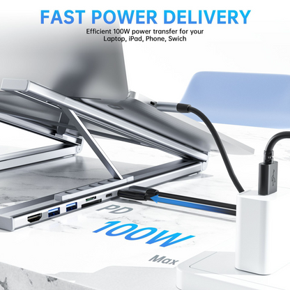 8-in-1 Laptop Expansion Stand
