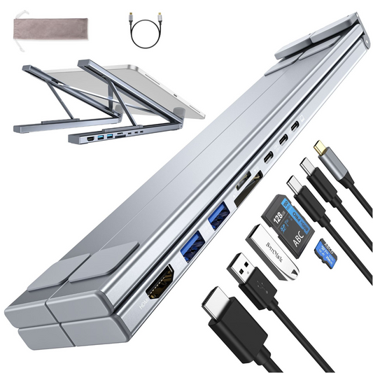 8-in-1 Laptop Expansion Stand