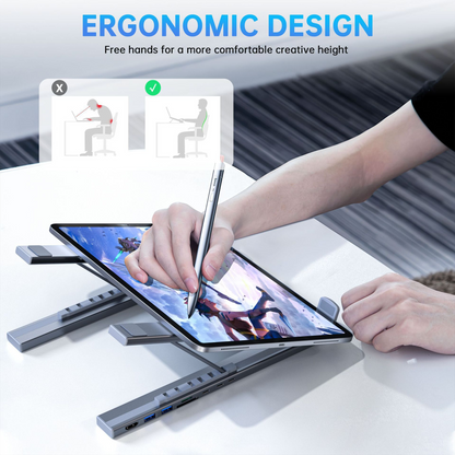8-in-1 Laptop Expansion Stand