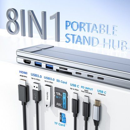 8-in-1 Laptop Expansion Stand