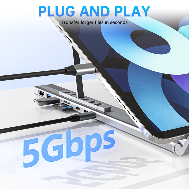 8-in-1 Laptop Expansion Stand