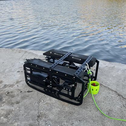Underwater robot fishing artifact