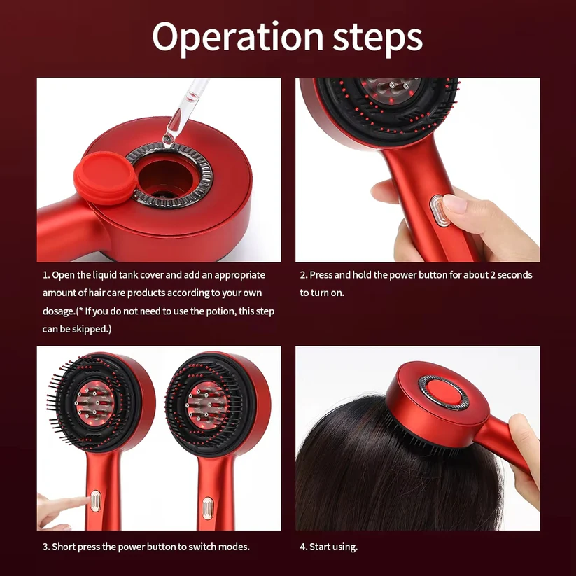 Electric Aromatherapy Massage Comb