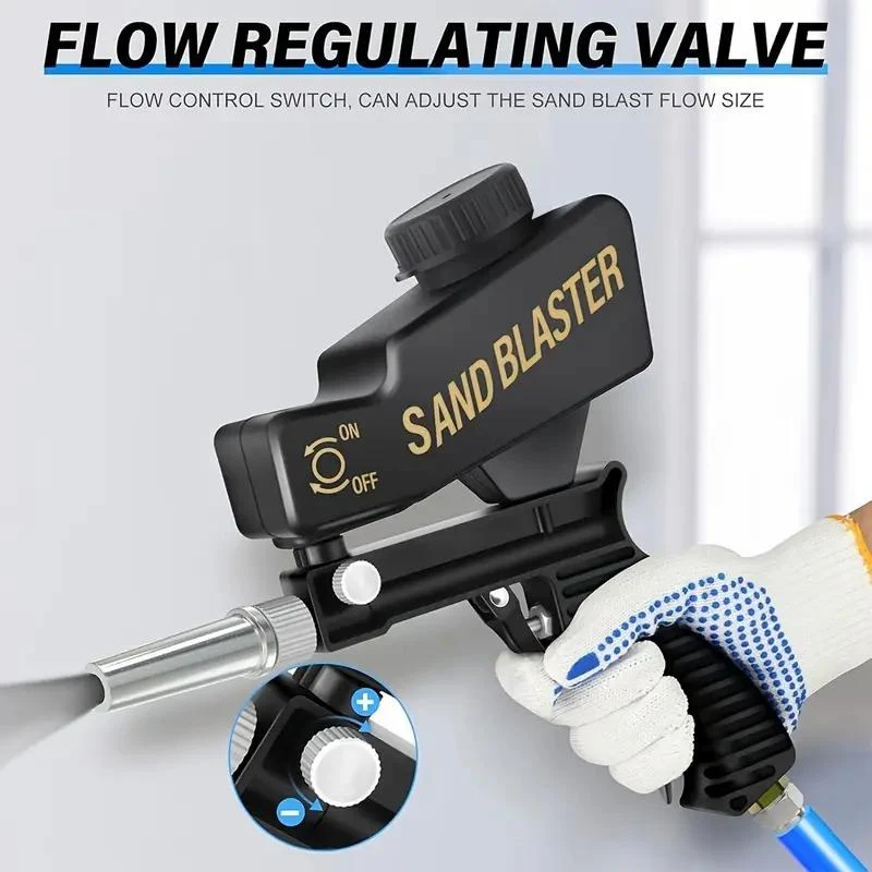 150 PSI Portable Blaster For Metal, Wood & Glass