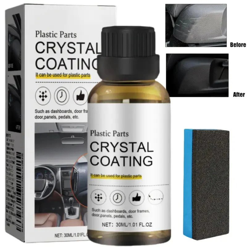 Multi-functional car refurbishing agent repairs aging