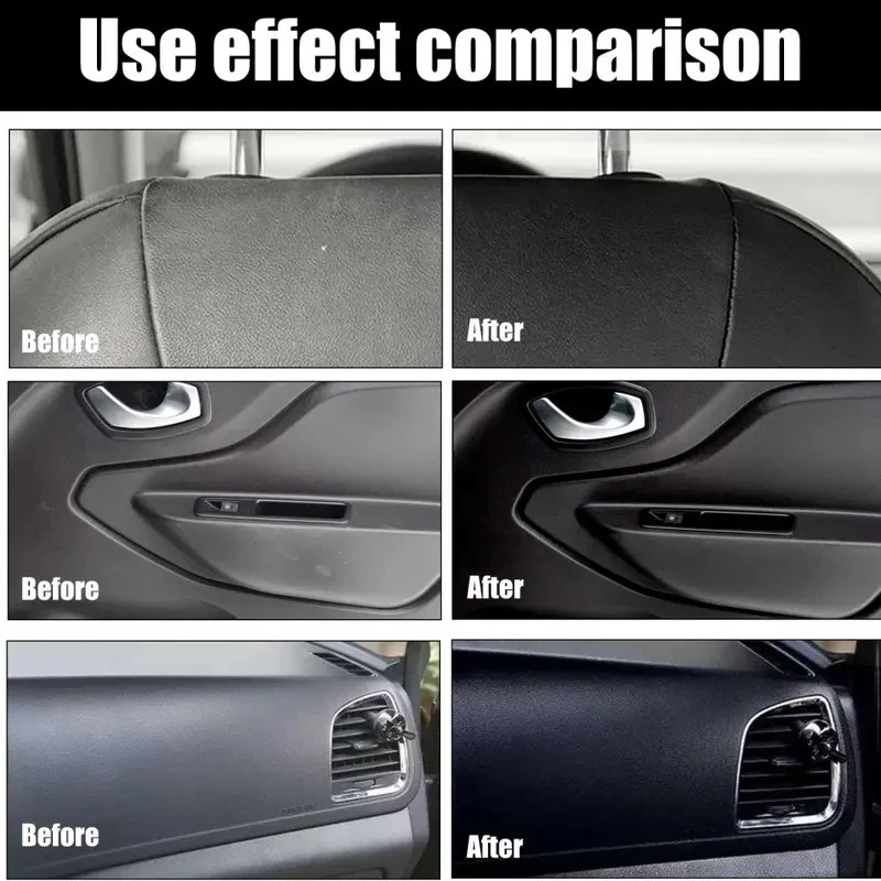Multi-functional car refurbishing agent repairs aging