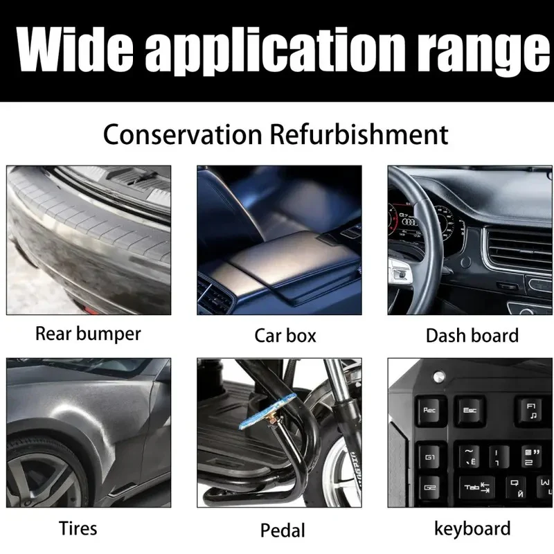Multi-functional car refurbishing agent repairs aging