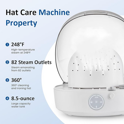 Hat Care Machine for Iron and Dry
