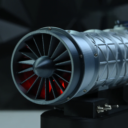 J35-A Turbojet Engine Vector Tail Spray Humidifier