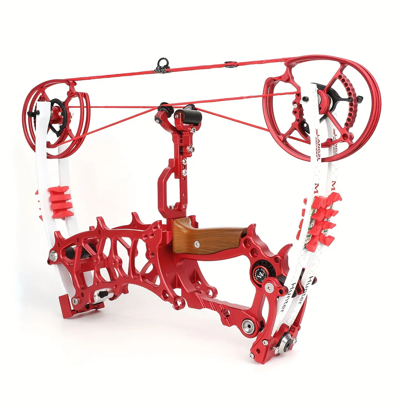 Compact & Lightweight Dual-Purpose Compound Bow – Shoots Arrows & Steel Balls | Portable & Powerful