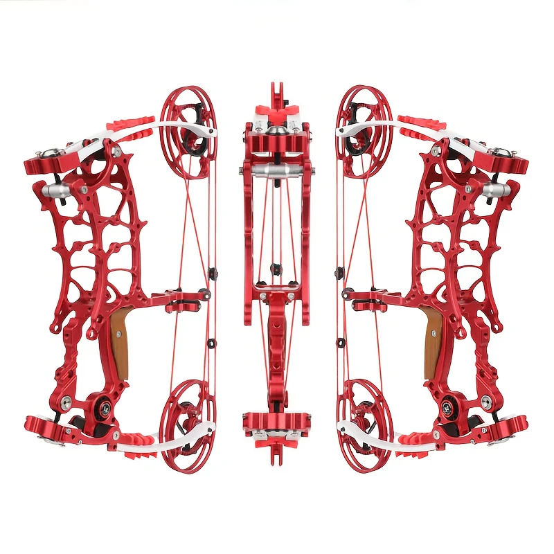 Compact & Lightweight Dual-Purpose Compound Bow – Shoots Arrows & Steel Balls | Portable & Powerful