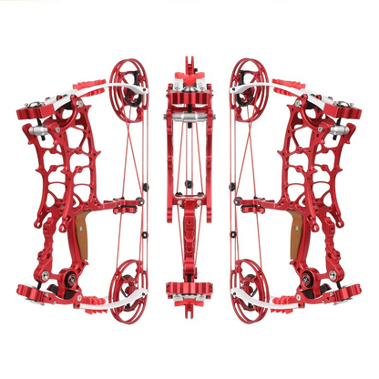 Compact & Lightweight Dual-Purpose Compound Bow – Shoots Arrows & Steel Balls | Portable & Powerful