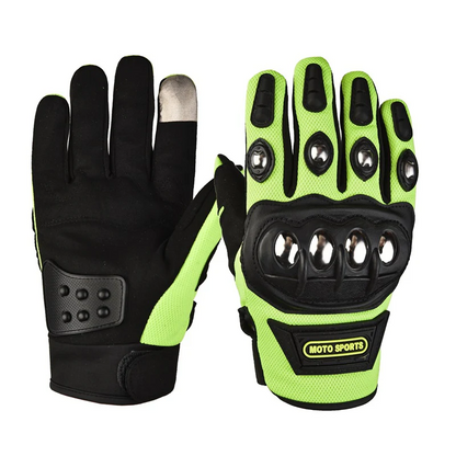 Stainless steel hard-shell tactical gloves