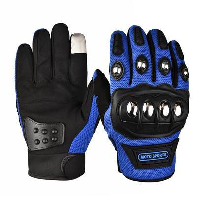 Stainless steel hard-shell tactical gloves