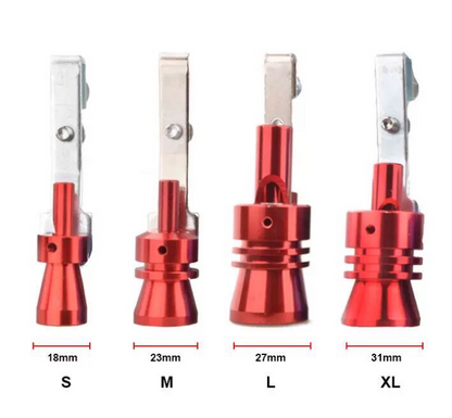 Turbo Muffler 4pc（S-XL）