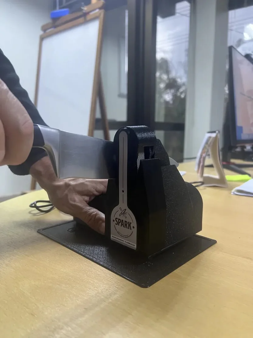 Multi-functional electric knife sharpener
