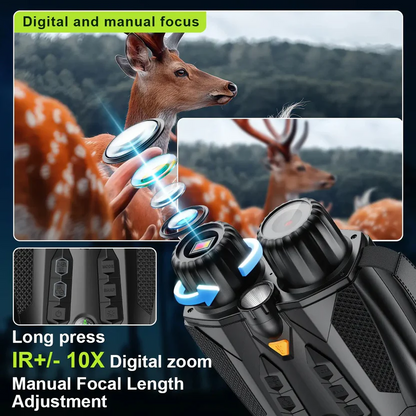 4K Night Vision Binoculars With 32GB SD Card