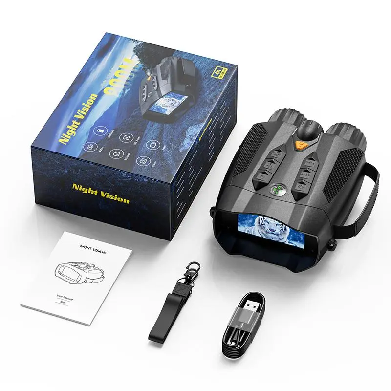 4K Night Vision Binoculars With 32GB SD Card