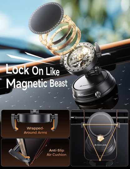 360° Rotating Adjustable Vacuum Magnetic Phone Holder