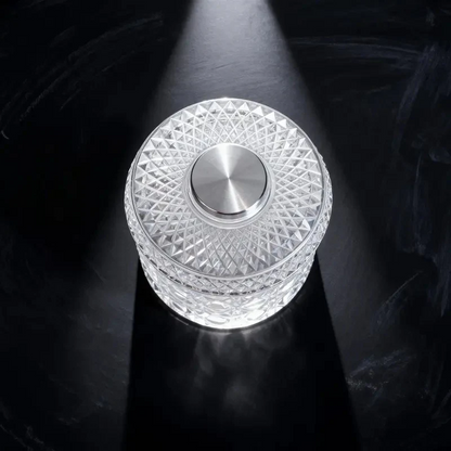 Luxury 360° Spinning Crystal Glass