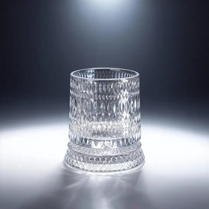 Luxury 360° Spinning Crystal Glass