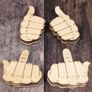 Middle Finger Brooch