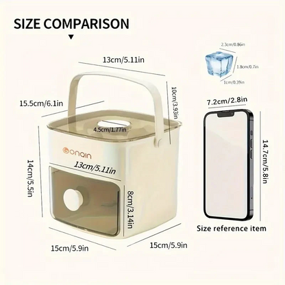 New Lidable Handheld Ice Box