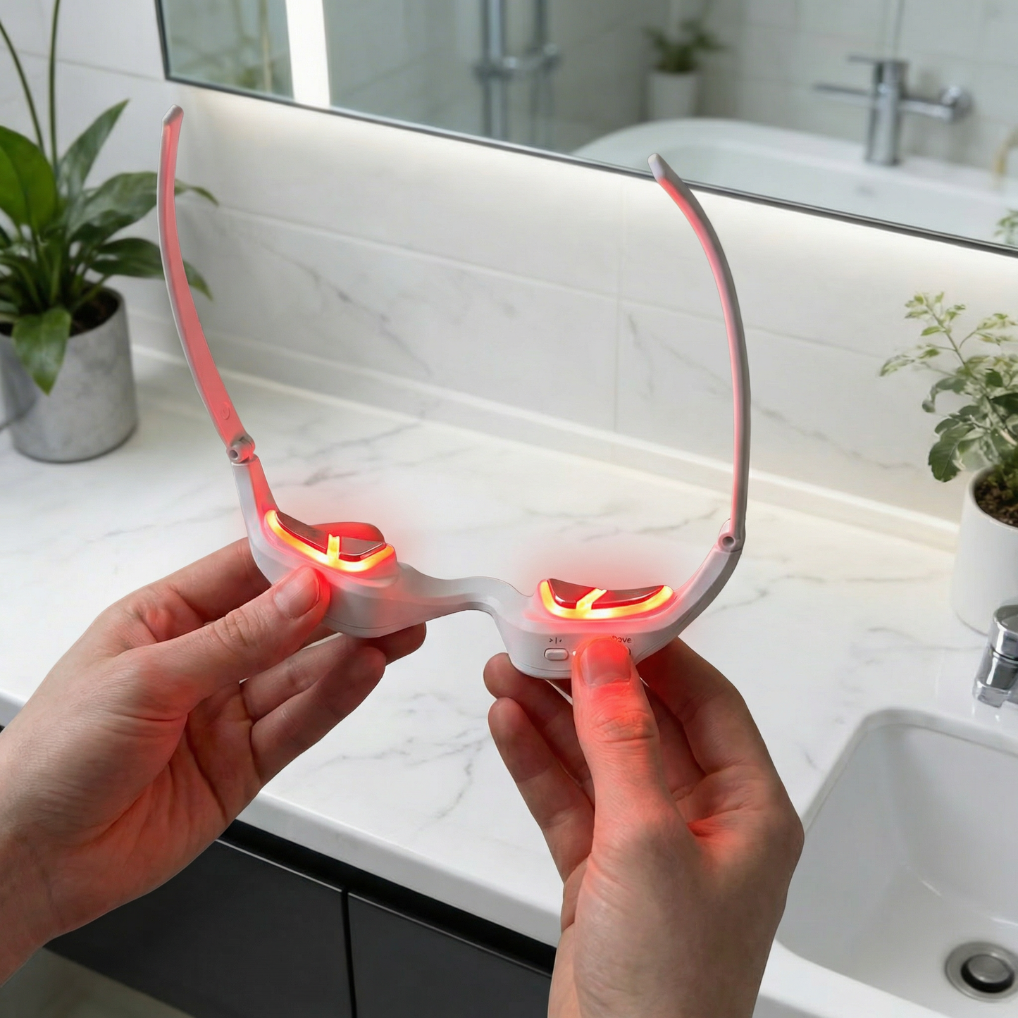 Red Light Eye Bag Treatment Device