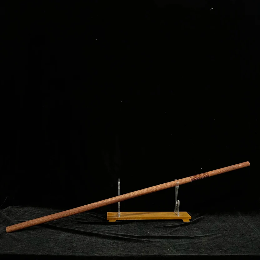 Longquan sword, 1.2 meters long, two-handed sword, bamboo staff