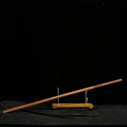 Longquan sword, 1.2 meters long, two-handed sword, bamboo staff